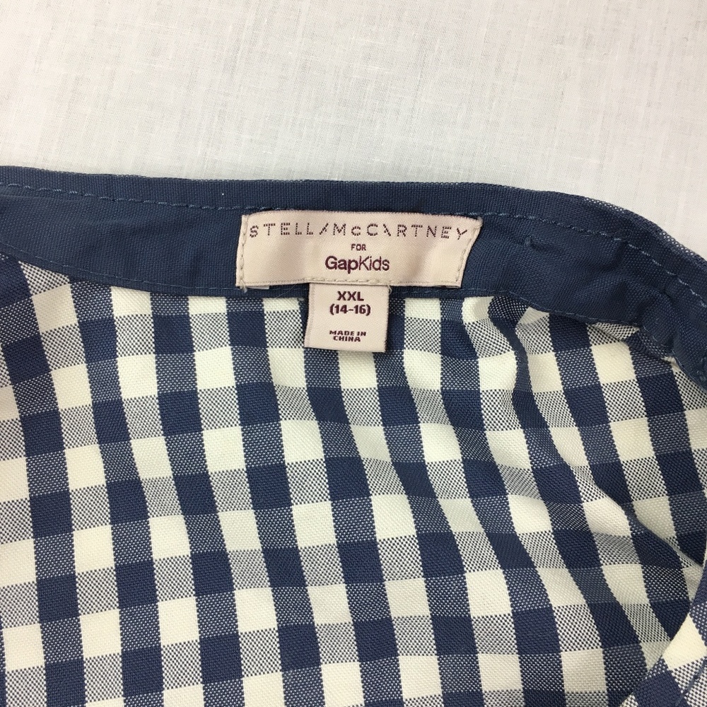 Stella McCartney Gap Kids XXL 14/16 Gingham jacket - Picture 2 of 8